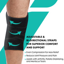 Load image into Gallery viewer, Knee Brace, Knee Protector, Knee Sleeve for Arthritis, Knee Pain relief - Bluhornamz