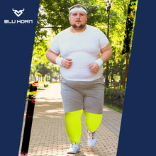 Load image into Gallery viewer, Knee High Compression Socks 20-30 mmHg for Women & Men(3XL to 5XL) Stockings - Bluhornamz