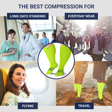 Load image into Gallery viewer, Knee High Compression Socks 20-30 mmHg for Women & Men(3XL to 5XL) Stockings - Bluhornamz